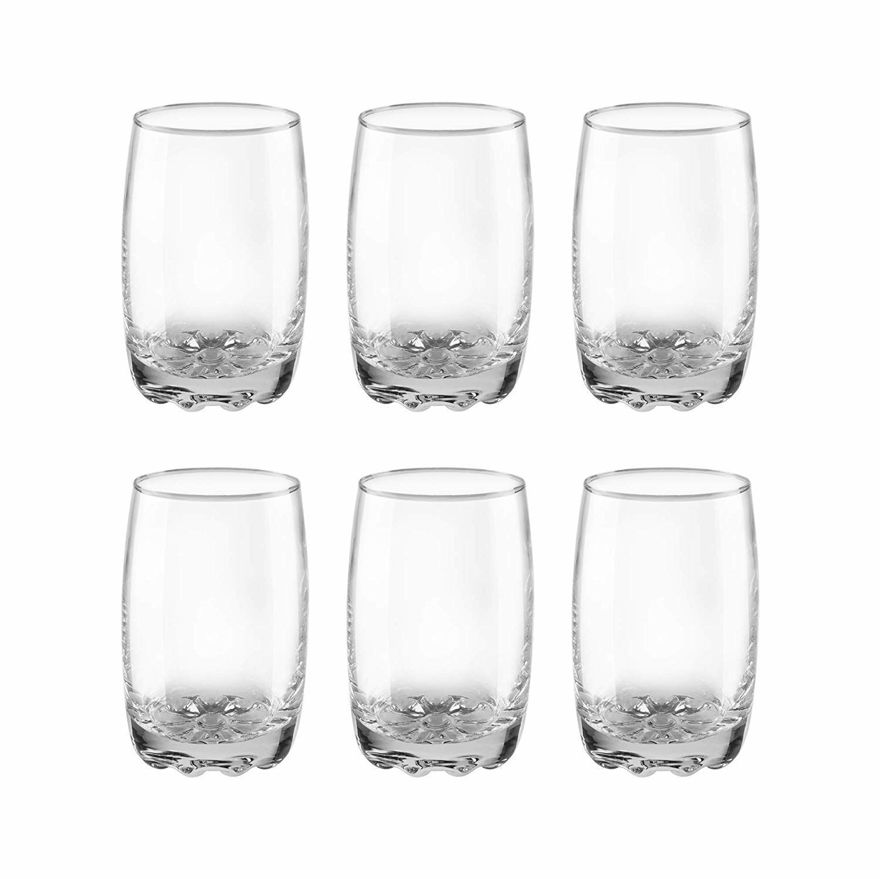 Crystal Clear Water and Juice Glass, 240 ml (Set of 6)
