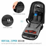 Picture of Anti Theft Waterproof Laptop Bag With Charging Port For Men & Women