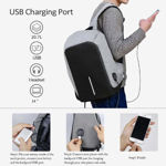 Picture of Anti Theft Waterproof Laptop Bag With Charging Port For Men & Women