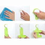 Picture of Abs Double Layer Soap Box Holder With Suction Cup (Medium, Assorted Colour)