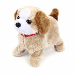 Hight Barking, Waging Tail, Walking and Jumping Puppy, Battery Operated Back Flip Jumping Dog with Sound and Music Best Gift for Toddlers and Kids
