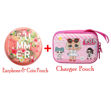 Picture of Earphone & Charger Storing Pouch For All Smart Phones(Multi Design)