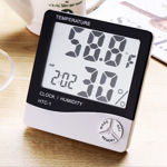 Picture of Htc 1 Temperature Humidity Meter With Date, Time, Alarm And Clock With Lcd Display