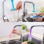 Picture of Plastic Adjustable Tap Extender Water Saving Faucet For Kitchen (Medium, Multi Color)