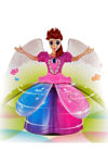Angel Girl with Light and Music, Dancing Rotating Musical Fairy Princes Angel Doll Toy for Kids (Angel Girl)