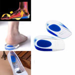 Picture of Silicone Gel Heel Protector Insole Cups For Swelling, Pain Relief, Foot Care Support Cushion For Men And Women (1 Pair)