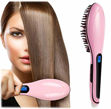 Picture of Women's Electric Hair Straightener With Lcd Screen (Pink Color)