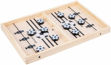 Fast Wooden Sling Puck Game, Portable Table Board Game for Kids and Adults, Tabletop Slingshot Games Toys , Desktop Sport All Age Group Hockey Girls Toy
