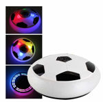 Magic Air Soccer Hover Football Toy Play Game for Kids' Above Age 2 Years (Multicolor) (Hover Football)