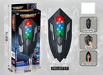 Wakanda Shield Captain America with Expandable Feature, Sound and Light Effects for Kids- Multi Color