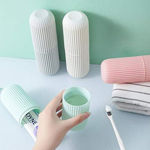 Picture of Capsule Shape Protable Travel Storage Bottle