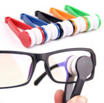 Picture of Microfiber Portable Eyeglass Lens Cleaner Brush