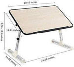 Picture of Height Adjustable Wooden Laptop Table Stand