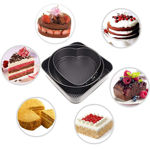 Picture of 3 Shape Cake Mould ( Heart, Square, Round )