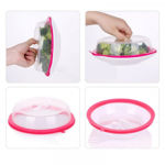 Picture of Plastic Microwave Dome Silicone Food Cover