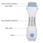 Picture of Electrical Head Lice Comb Eggs Remover Hair V-Comb Vacuums Machine For Lice Removed