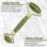 Picture of 100% Natural Jade Stone Facial Roller Massager