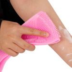 Picture of Latest Body Wash Silicone Body Scrubber Belt