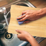 Picture of Thick Wooden Bamboo Kitchen Chopping Cutting Slicing Board