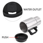 Picture of Stainless Steel 12v Car Charging Electric Mug