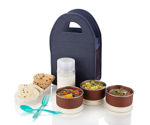 Picture of Stainless Steel Lunch Box - Tiffin Box With Bag For Office Use, Student, Women, Men, Girls (Multi Color )