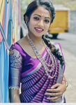 Picture of Banarasi Jecard Work Soft Silk Saree With Blouse