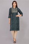Picture of Pure  Georgette With   Fancy Lace &  Beautiful Kurti