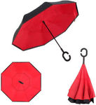 Picture of Double Layer Automatic Inverted Reversible No Drip Umbrella Handle