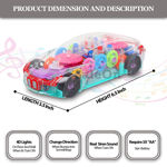 Picture of Gear Simulation Mechanical Car, Concept Racing Car, Sound & Light Toys