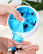 Picture of Round Portable Pill Box Medicine Storage Box Pill 7 (Multicolour)