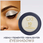 Picture of Cvb Ess103-01 5D Wet Eyeshadow  Shimmer, Highly Pigmented  (Shade 01)