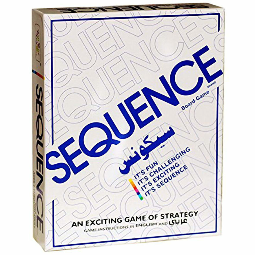 Exciting of Strategy Sequence Board Game for Family and Friends 2 to 12 Players Can Play