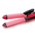 Picture of 2 In 1 Hair Curl Straightener And Curler For Women (Pink)