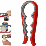 Picture of 4 In 1 Multi Purpose Multi Size Easy Grip Jar & Bottle Opener Wrench Set Of 2 (Assorted Color)