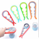 Picture of 4 In 1 Multi Purpose Multi Size Easy Grip Jar & Bottle Opener Wrench Set Of 2 (Assorted Color)