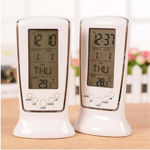 Picture of 510 Digital Alarm Temperature Calender Table Desk Clock with LCD Display and Back Light Alarm Clocks for Bedroom,Alarm Clock Digital,Alarm Clock for Students,Table Clock with Alarm