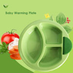 Picture of Baby Sucking Bowl Cup Children Feeding Warming Plate Dishes Tableware Baby Fixed Food Bowl