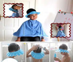 Picture of Baby's Adjustable Safe Soft Bathing Shower Cap (Assorted Color) (Set Of 2)