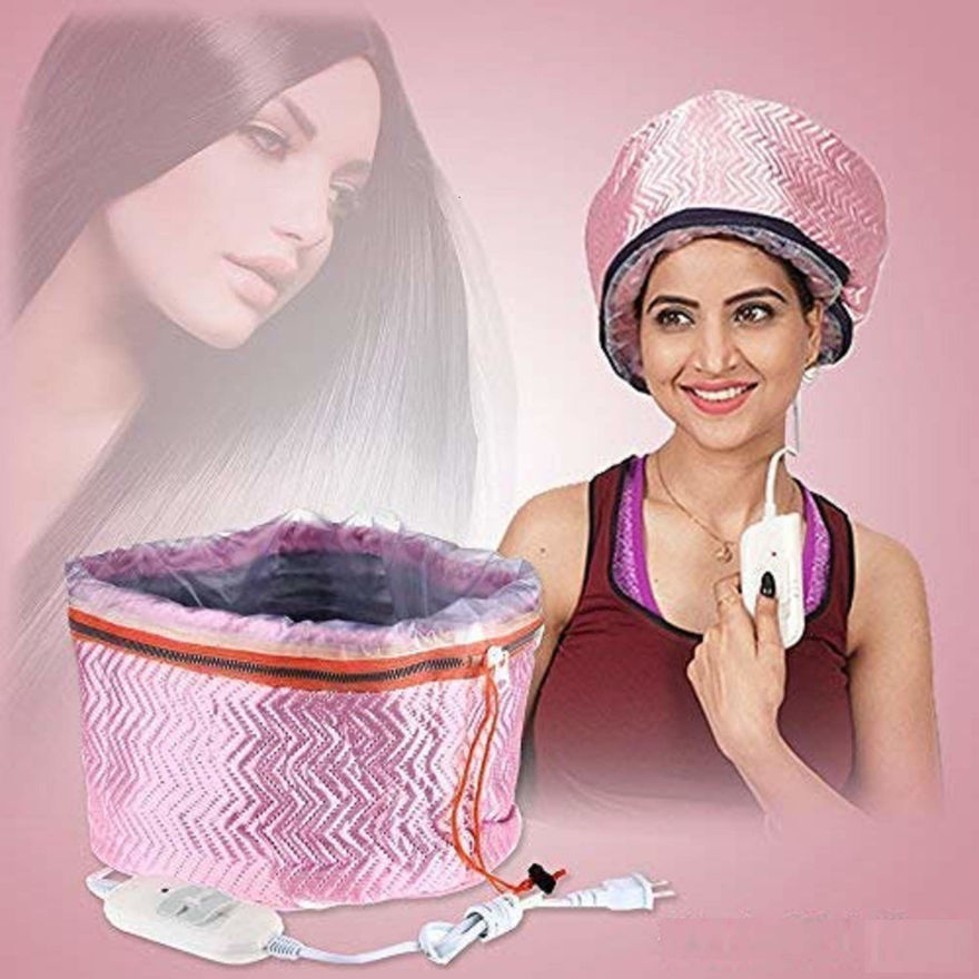 Picture of Beauty Steamer Thermal Treatment Nourishing Spa Hair Care Cap (Assorted Color)