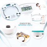 Picture of Electronic Thick Tempered Glass & Lcd Display Digital Personal Weight Scales For Body Weight And Other Weight.