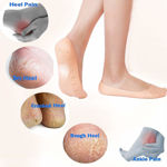 Picture of Full Length Silicone foot Protector Moisturizing Gel Foot Socks