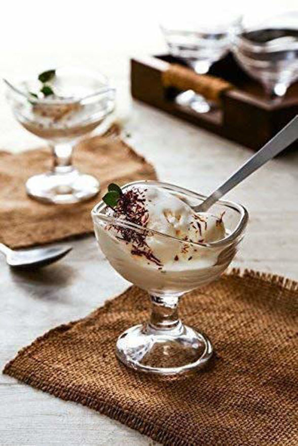 Ice Cream Dessert, Trifle/Fruit/Salad Cocktail Glass Ice Cream, Mocktail, Cocktail Glass Crystal Clear Bowl, 160 ml Set of (6)