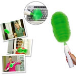 Picture of Cleaning Brush with 2 Mini Heads and Surface Spray Bottle for Home & Kitchen Use (Green)