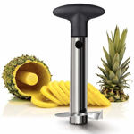 Picture of Pineapple Cutter Stainless Steel Fruit Cutters For Home & Kitchen With Sharp Blade For Diced Fruit Ring