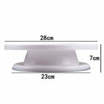 Picture of Plastic 360° Revolving 28cm Cake Decorating Turn Table Stand (Assorted Color)