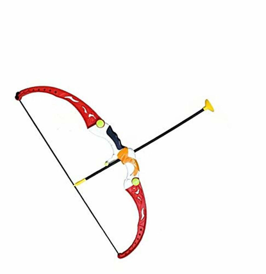Sports Super Archery Bow and Arrow Set with Dart Target Board, Colourful with 3 Suction Cup Tip Arrows