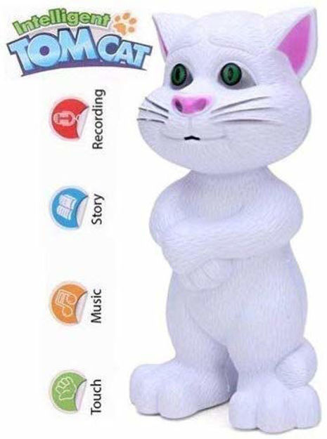 Talking Tom Cat With Recording Music Toy Intelligent Talk Back birthday gift 