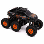 1:18 Scale Remote Control Rock Crawler (4WD) – Off Road Monster Truck Remote Control 4x4 - RC Car, Water Proof Car- Best for Playing Climbing Games and High Speed Racing (Blue/ Red)