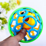 Klivory Soft Plastic Rubber Body Rolling Hand Bell Ball Baby Rattles Toy Rattle (Multicolor) Rattle (Multicolor) Rattle  (Multicolor)