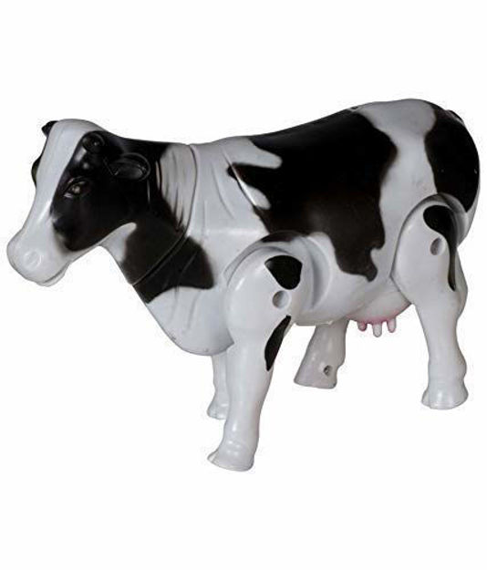 Milk Cow Toy Realistic Simulation Funny Cow Figure Toy Model With Moving  Legs And Shake Tail For Children 